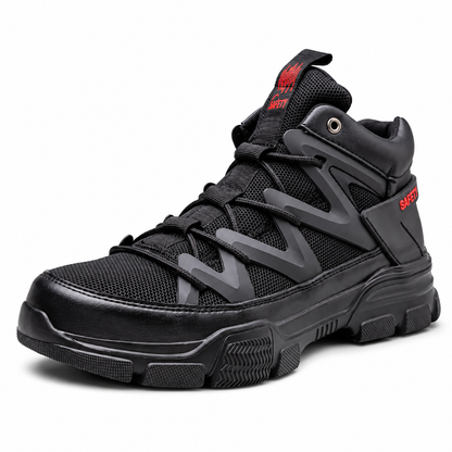 Men’s Steel Toe Safety Work Shoes – High-Top Protective Boots