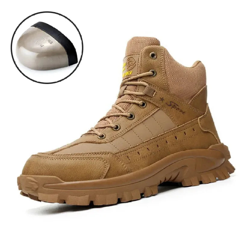 Men’s Winter Safety Work Boots with Protective Toe